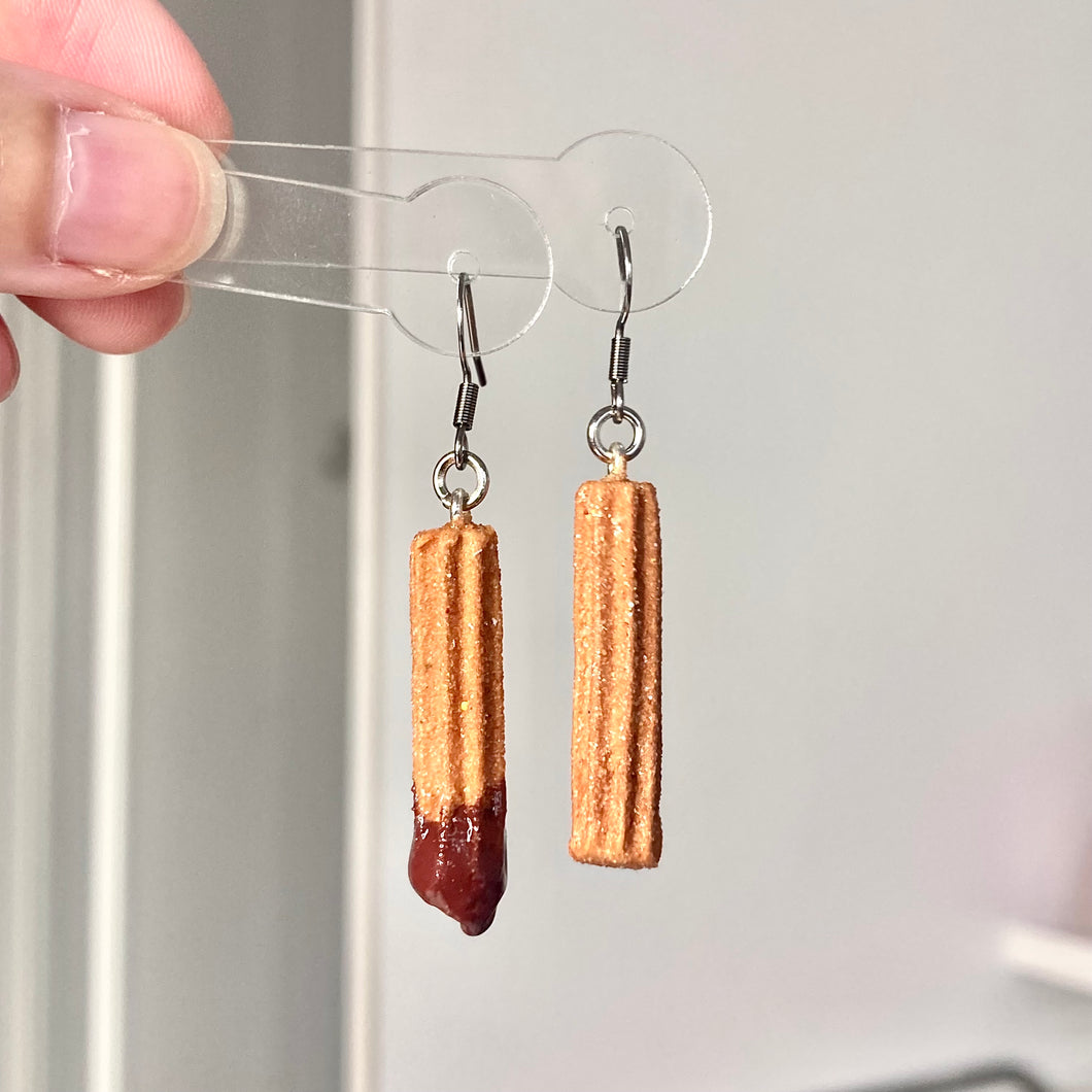 Churro Earrings