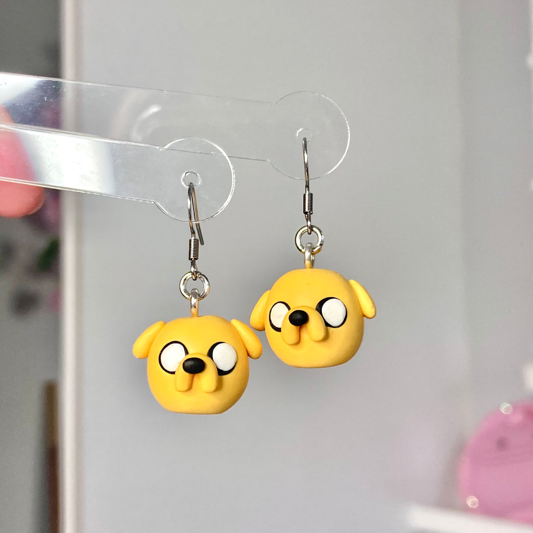 Jake The Dog Adventure Earrings