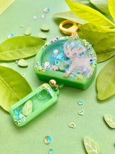 Load image into Gallery viewer, Leafeon Furin Resin Liquid Shaker Purse Charm
